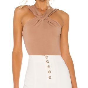 Lovers and Friends Bodysuit in Nude